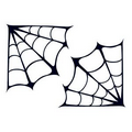 Half Spider Web Temporary Tattoo (2.5"x3.5")